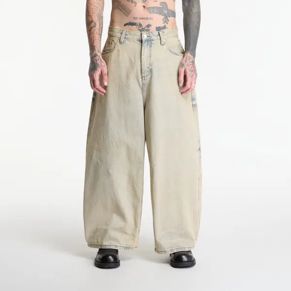 MISBHV Jeans MISBHV Sand Washed Balloon Denim Trousers Sand Washed 33