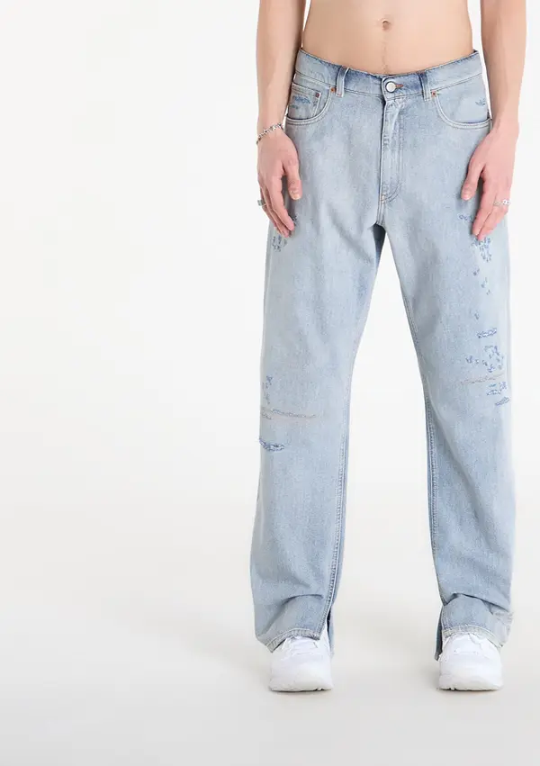 MM6 Jeans MM6 Pants 5 Pockets Light Blue 34