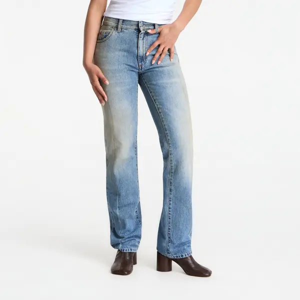 MM6 Maison Margiela Jeans MM6 Straight-Leg Jeans Medium Blue 28