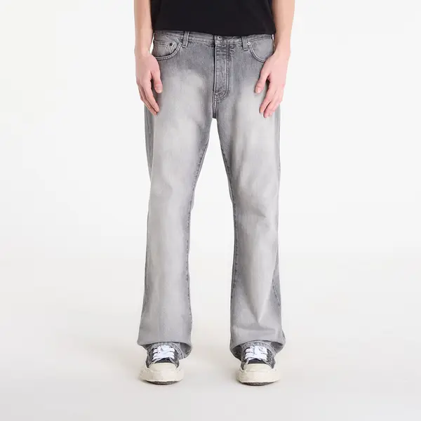 Off-White Jeans Off-White Diag Slim Relaxed Jeans Sun-Faded Grey 34