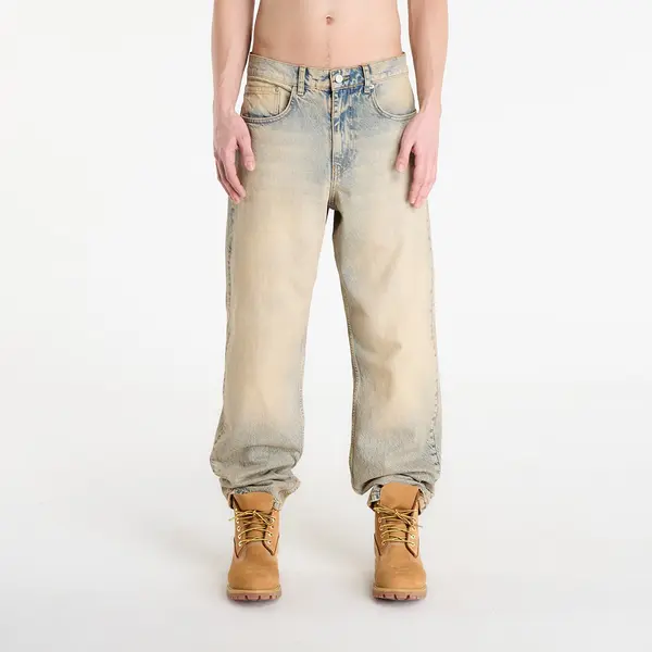 Patta Jeans Patta Dirty Whiskers Denim Pants Sandwashed Light Blue Denim 28