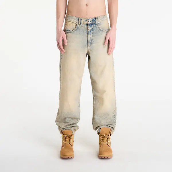 Patta Jeans Patta Dirty Whiskers Denim Pants Sandwashed Light Blue Denim 34