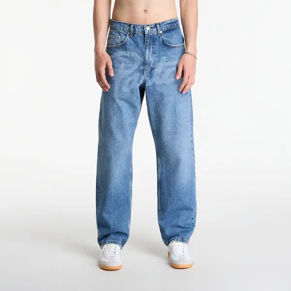 Patta Jeans Patta Laserprint Whiskers Denim Pants Light Blue Denim 32