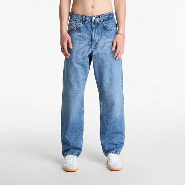 Patta Jeans Patta Laserprint Whiskers Denim Pants Light Blue Denim 38