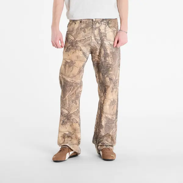 PLEASURES Jeans PLEASURES Hendrix Flare Jeans Brown Tree 30