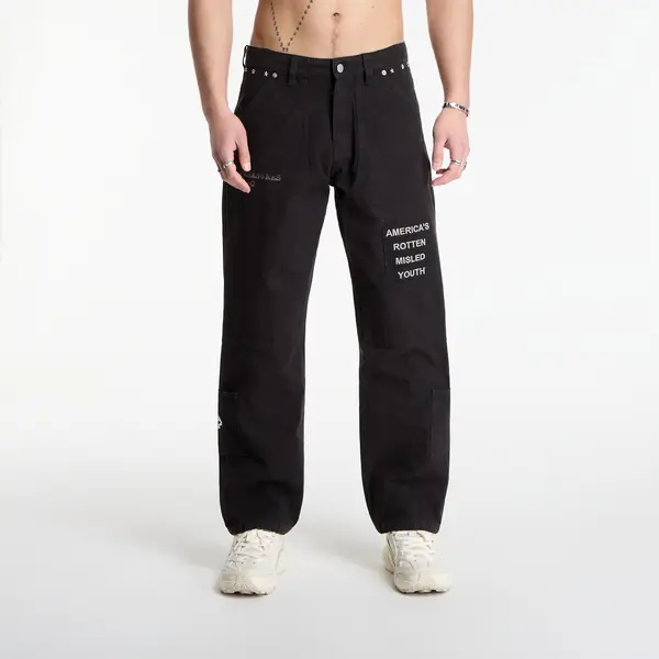 PLEASURES Jeans PLEASURES Zero Work Pants Black 28