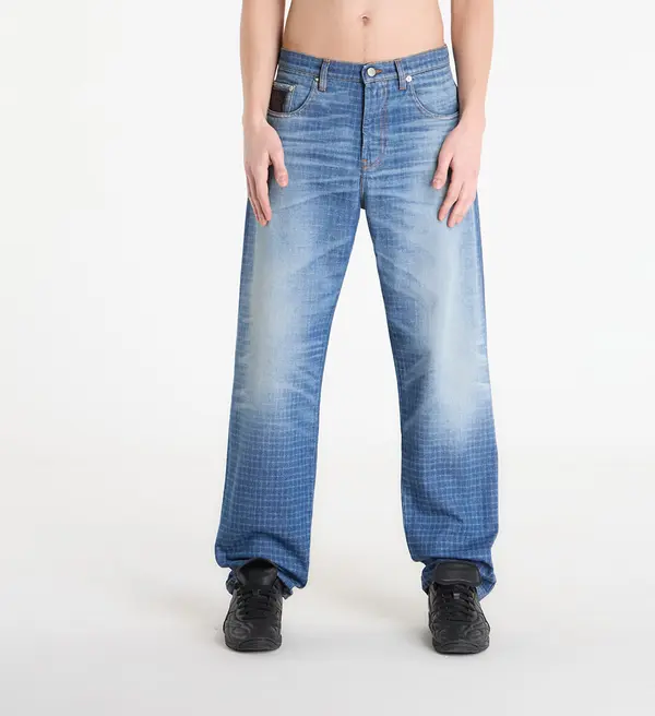 Umbro Jeans Umbro by SlamJam Checked Jeans Blue L