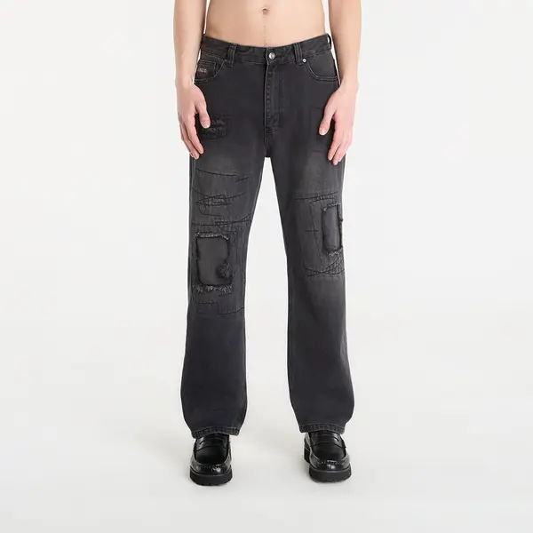 Wasted Paris Jeans Wasted Paris M Ripped Manc Faded Black 34