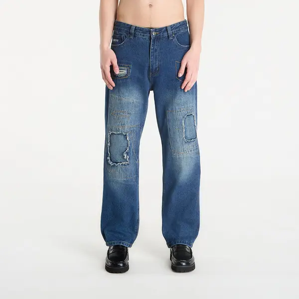 Wasted Paris Jeans Wasted Paris M Ripped Manc Faded Washed Blue 36