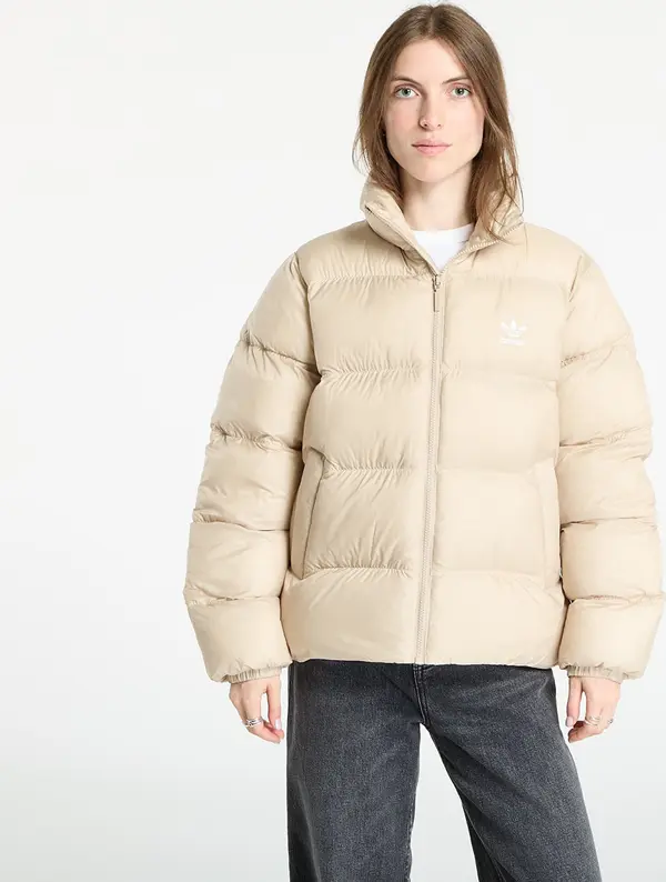 adidas Originals Jopica adidas Adicolor Short Puffer Jacket Stone Khaki S