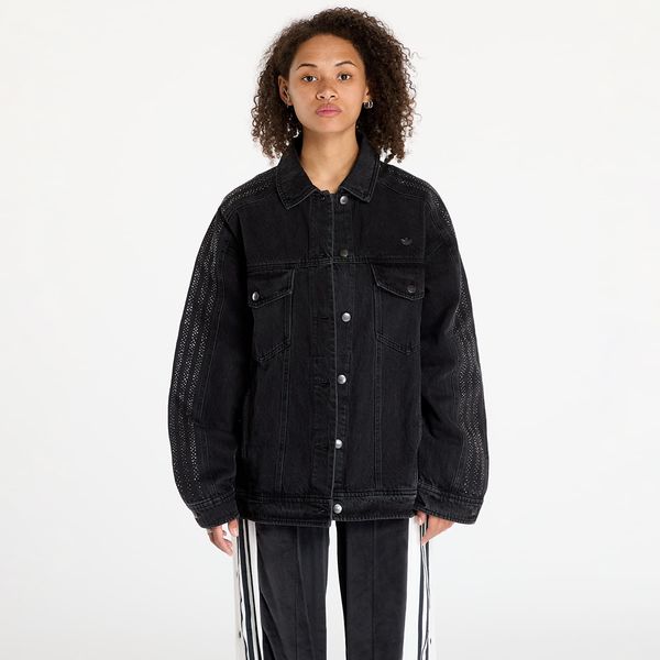 adidas Originals Jopica adidas Atlanta Denim Jacket Black XS