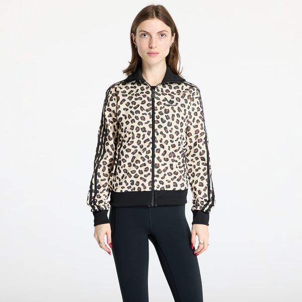 adidas Originals Jopica adidas Leopard Firebird Track Top Black XS