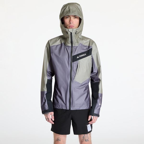 adidas Performance Jopica adidas Terrex Techrock Light Gore-Tex Active jacket Aurora Black/ Olive Strata L