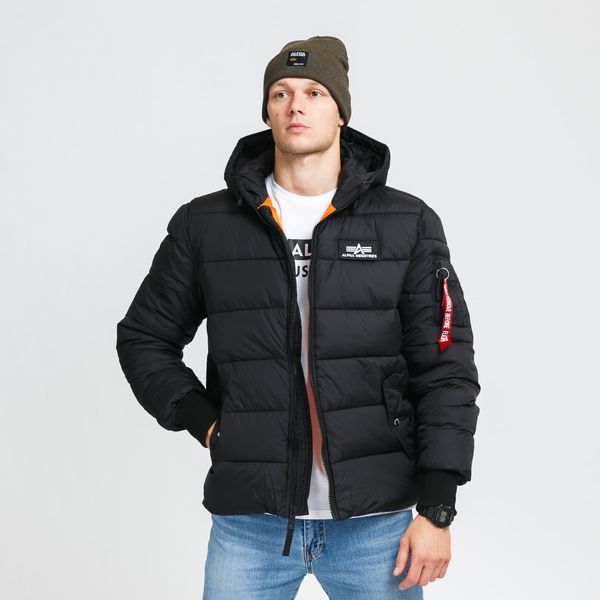 Alpha Industries Inc. Jopica Alpha Industries Hooded Puffer Alpha FD Black L