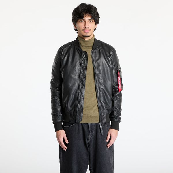 Alpha Industries Inc. Jopica Alpha Industries Inc. MA-1 Leather Black L
