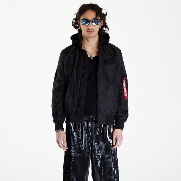 Alpha Industries Inc. Jopica Alpha Industries MA-1 TT Hood Black/ Black XL