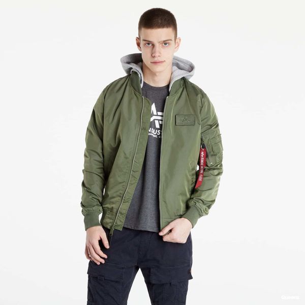 Alpha Industries Inc. Jopica Alpha Industries MA-1 TT Hood BP Sage Green M