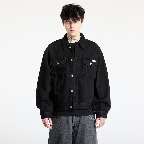 Calvin Klein Jopica Calvin Klein Jeans 90s Classic Trucker Jacket Black XL