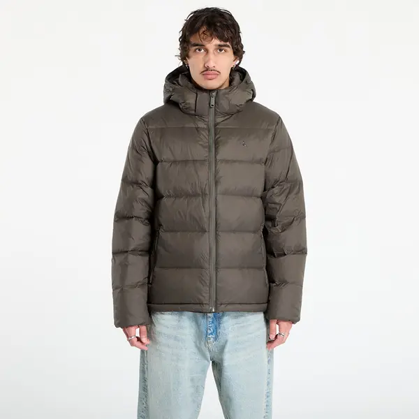 Calvin Klein Jopica Calvin Klein Jeans Ls Nylon Zip Off Hooded Jacket Grey S