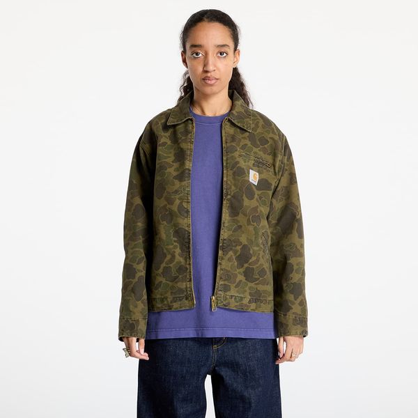 Carhartt WIP Jopica Carhartt WIP Duck Detroit Jacket UNISEX Camo Duck/ Green/ Office Green Garment Dyed S