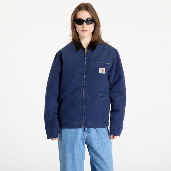 Carhartt WIP Jopica Carhartt WIP OG Detroit Jacket UNISEX Air Force Blue/ Black Aged Canvas XS