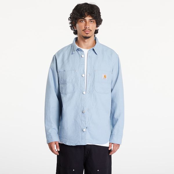 Carhartt WIP Jopica Carhartt WIP Walter Shirt Jacket UNISEX Misty Sky Rinsed M