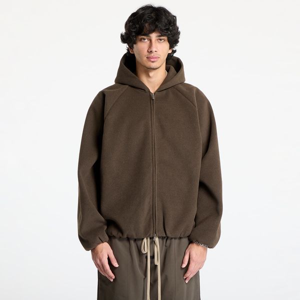 Fear of God Essentials Jopica Fear Of God ESSENTIALS Brushed Hooded Bomber Brown XL