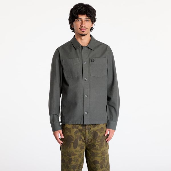 FRED PERRY Jopica FRED PERRY Canvas Overshirt Field Green L