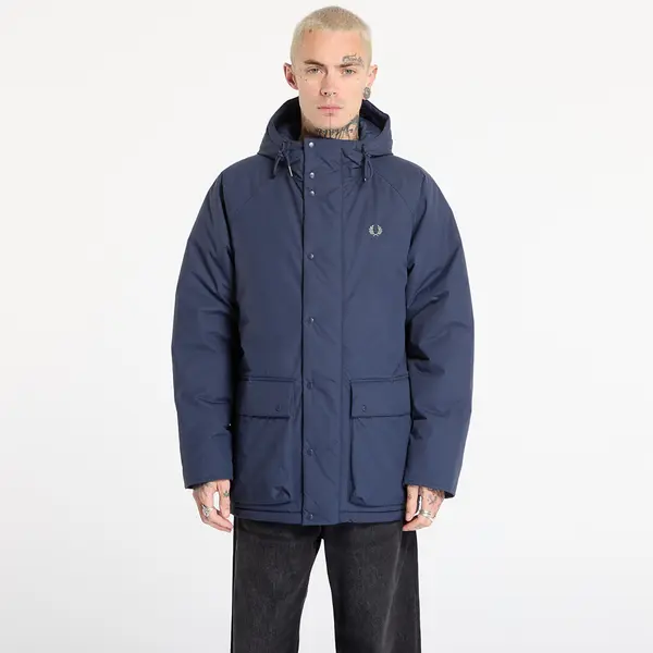 FRED PERRY Jopica FRED PERRY Padded Zip Through Jacket Dark Airforce XL