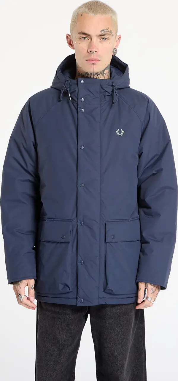 FRED PERRY Jopica FRED PERRY Padded Zip Through Jacket Dark Airforce XL