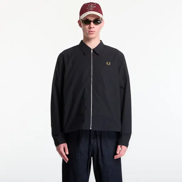 FRED PERRY Jopica Fred Perry Poplin Overshirt Black XL