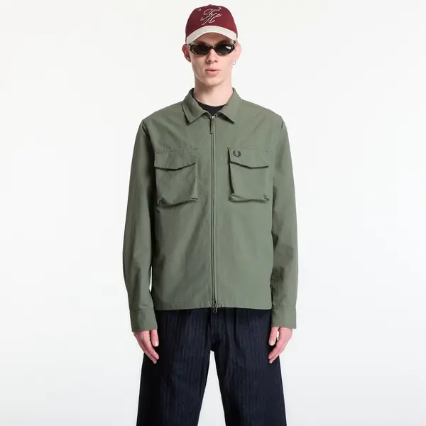 FRED PERRY Jopica Fred Perry Ripstop Pocket Overshirt Green L