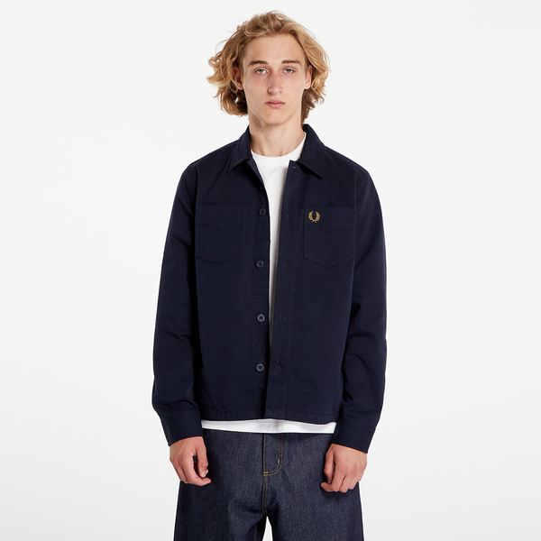 FRED PERRY Jopica FRED PERRY Twill Overshirt Navy L