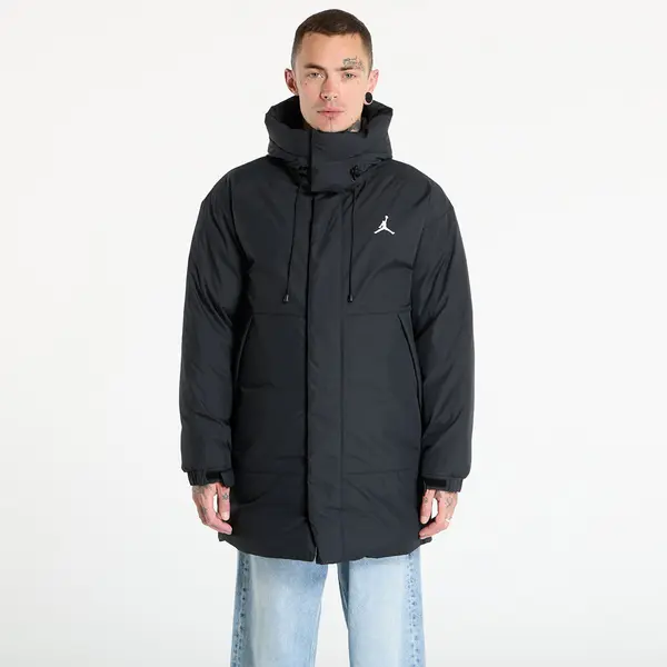 Jordan Jopica Jordan Flight Men's Down Parka Black/ White XS