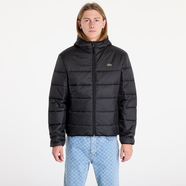 LACOSTE Jopica LACOSTE Men's Water-Repellent Quilted Puffer Jacket Black/ Black XL