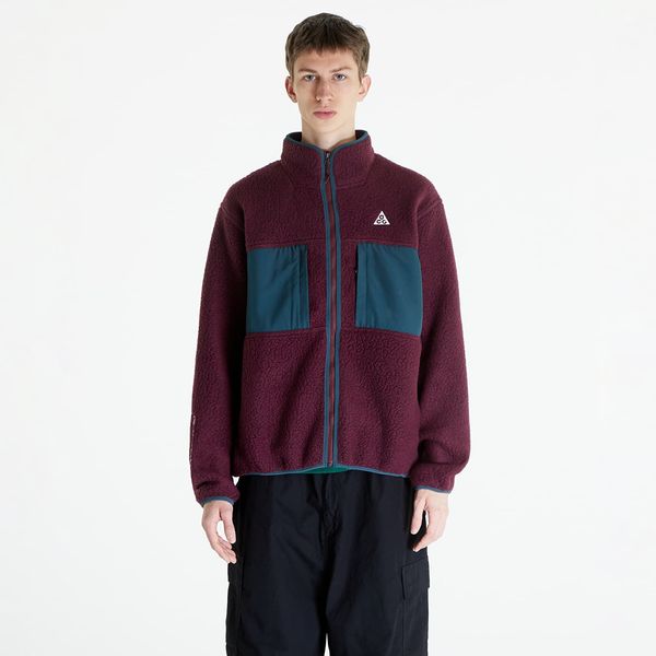 Nike Jopica Nike ACG "Arctic Wolf" Men's Full-Zip Top Night Maroon/ Deep Jungle/ Summit White XL