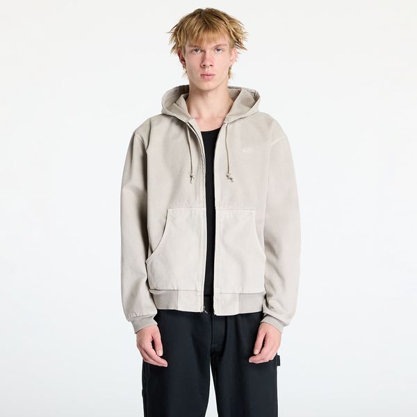 Nike Jopica Nike Life Men's Full-Zip Unlined Jacket Light Iron Ore/ Light Iron Ore XS