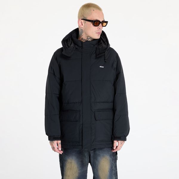 OBEY Clothing Jopica OBEY Brunswick Puffer Black L