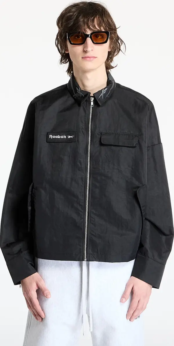 Reebok Jopica Reebok Zipped Overshirt UNISEX Washed Black L