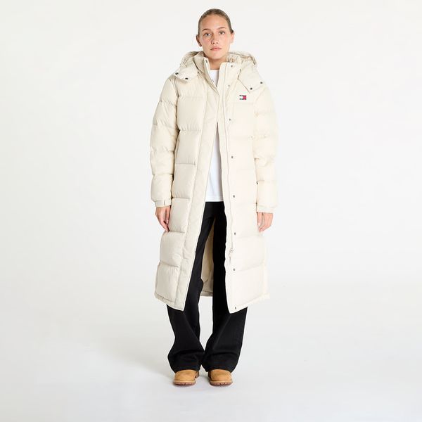 Tommy Hilfiger Jopica Tommy Jeans Alaska Long Puffer Jacket Beige L