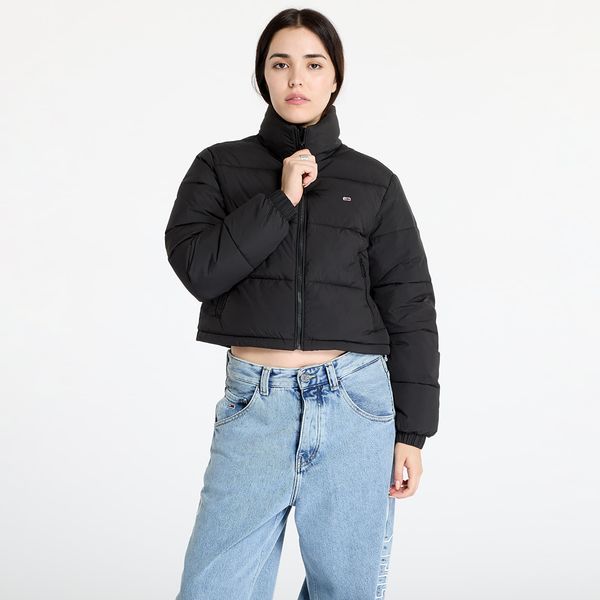 Tommy Hilfiger Jopica Tommy Jeans Crop Essential Puffer Jacket Black L