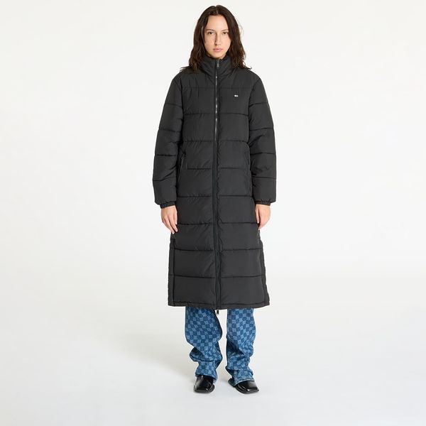 Tommy Hilfiger Jopica Tommy Jeans Maxi Essential Puffer Coat Black L