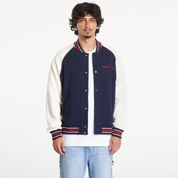 Tommy Hilfiger Jopica Tommy Jeans Relaxed Circle T Varsity Bomber Dark Night Navy S