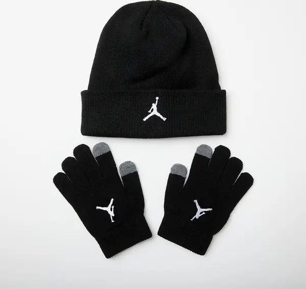 Jordan Jordan Essentials Beanie Set Youth (7-12 years) Black Universal