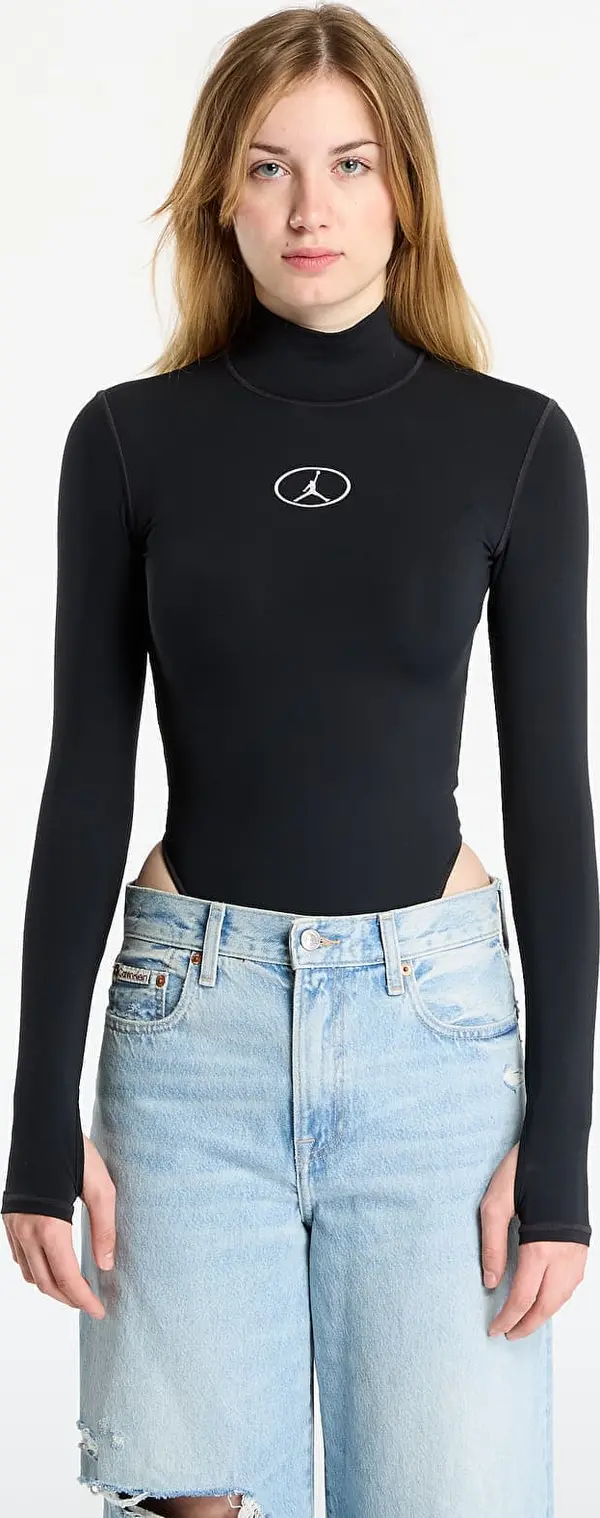 Jordan Jordan Flight Mountainside Women's Long-Sleeve Bodysuit Black XL