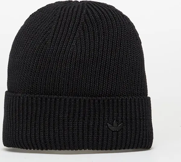 adidas Originals Kapa adidas Everyday Icons Beanie With Tonal Metal Trefoil Black S