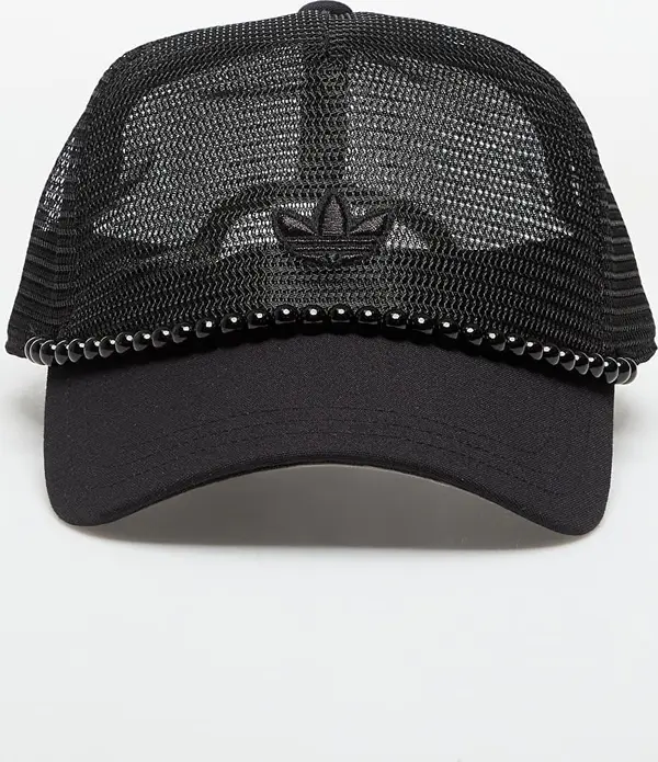 Adidas Kapa adidas Trucker Cap In Mesh With Beads Black OSFW