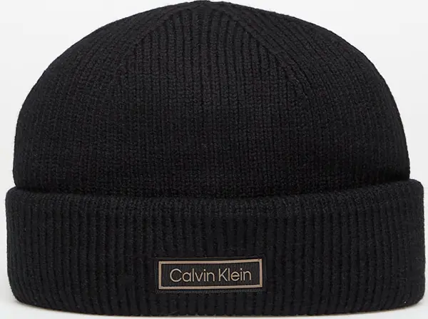 Calvin Klein Kapa Calvin Klein Patch Chunky Rib Doc Hat Black Universal