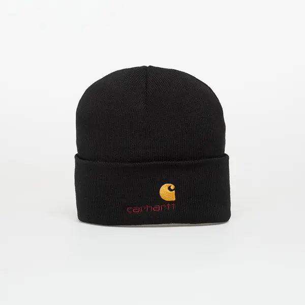 Carhartt WIP Kapa Carhartt WIP American Script Beanie Black Universal