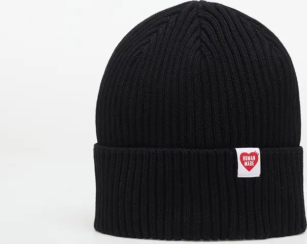 HUMAN MADE Kapa HUMAN MADE Cotton Rib Beanie Black Universal